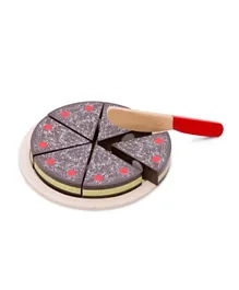 New Classic Toys Cutting Cake - Chocolate