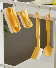 HomeBox Alina Deep Cleaning Multiutility Brush Set - 4 Pieces