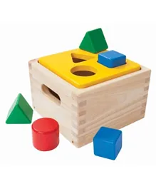 Plan Toys Wooden Shape & Sort It Out - Multicolour
