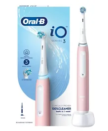 Oral B iO3 Series 3 Rechargeable Electric Toothbrush  iOG3.1A6.0 - Pink
