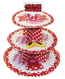 Party Centre Disney Red Minnie 3 Tier Cake Stand