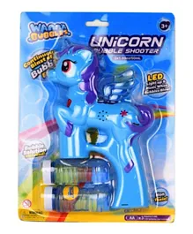Wanna Bubbles - Light Up Pretty Pony Unicorn Bubble Shooter - Assorted