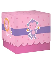 Party Centre Baby Shower Pink Printed Paper Boxes - Pack of 24
