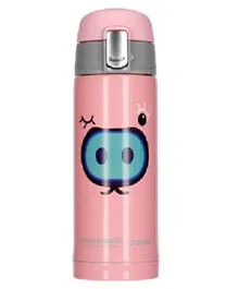Asobu Peekaboo Kids Water Bottle Pink - 200 ml
