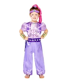 Party Centre Child Shimmer Girls Costume - Purple