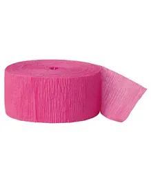 Unique Crepe Streamer Pack of 1 - Pink