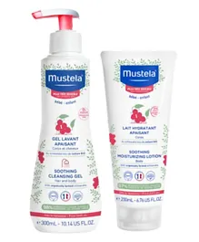 Mustela Cleanse and Moisturise Duo for Sentive Skin