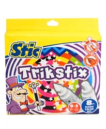 Stic Trikstix Magic Colouring 8 Pens - Multicolour