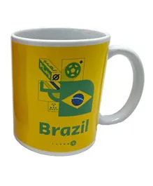FIFA 2022 Country Ceramic Mug Brazil - 325mL