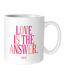 Quotable Mug Love Is The Answer - 414mL