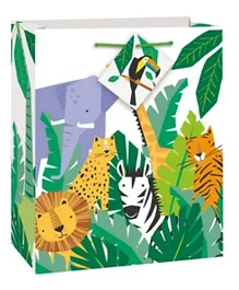 Unique Animal Safari Gift Bag Medium - Green