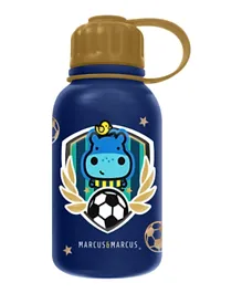 زجاجة ماء معزولة بجدار مزدوج من الستانلس ستيل بتصميم كرة القدم من ماركوس آند ماركوس - 350 مل