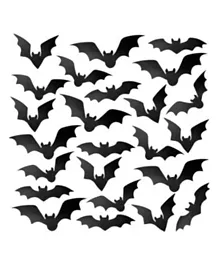 Hootyballoo Bat Window Clings - 24 Pieces