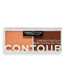 Revolution Relove Cream Contour Duo Medium - 2.9g
