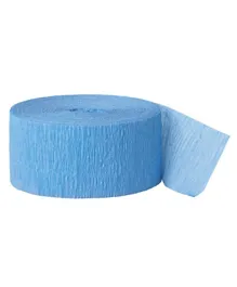 Unique Crepe Streamer Pack of 1 - Baby Blue