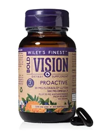 Wiley's Finest Bold Vision Proactive Dietary Supplement - 60 Softgels