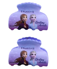 Disney Frozen II  Hair Clip Set Pack of 2 - Purple