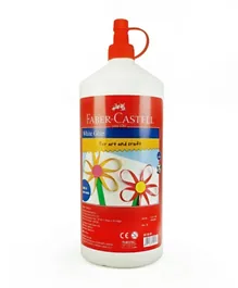 Faber Castell White Washable Glue - 1000ml