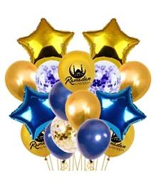 Brain Giggles Ramadan Kareem Balloons for Ramadan Decoration - Pack of 20