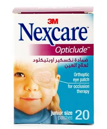 Nexcare 1537 Opticlude Orthoptic Eye Patch Junior - 20 Patches