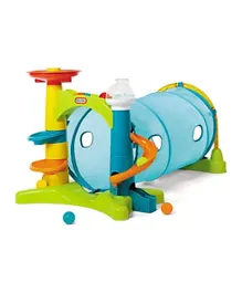 Little Tikes Learn & Play 2-in-1 Activity Tunnel with Ball Drop