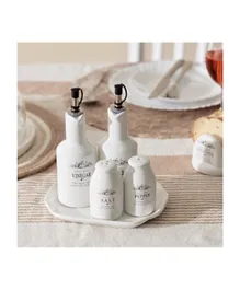 HomeBox Sweet Home Condiment Set - 5 Pieces