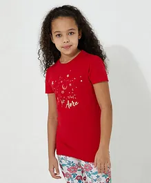 Aeropostale Ramadan Graphic T-Shirt - Raspberry