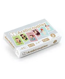 Daradam  Arabicouples Flash Cards Multicoloured - Pack of 44