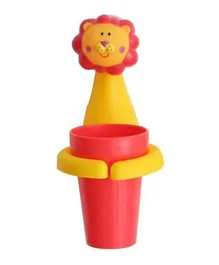 Little Angel -Kids Cute Animal Toothbrush & Cup Holder - Lion
