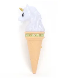 Unicorn Horse Ice Cream Light Music Flash Magic Wand  - White