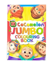 Jumbo Colouring Book With Fun Activities - English
