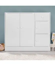 HomeBox Vanilla Cody Kids' Cabinet - White