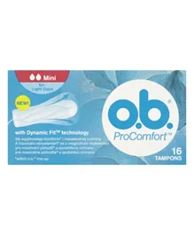 OB Tampons Pro Comfort Mini Tampons - Pack of 16