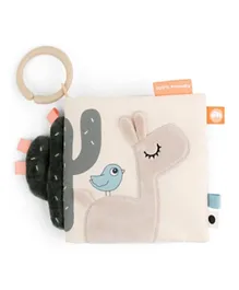 Done by Deer Lalee Sand Activity Book for Babies 0M+, Textured, Mirror & Teether Incl, Attachable to Stroller