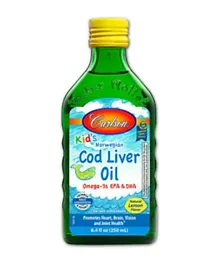 Carlson Kids Cod Liver Oil Lemon - 250mL