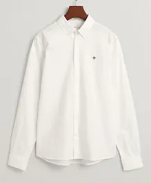 جانت قميص أكسفورد شيلد للمراهقين - أبيض