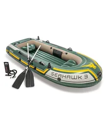 Intex Seahawk 3 Boat Set - Green