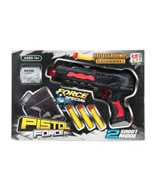 Tiny Hug Pistol Force Blaster Toy Gun -Black