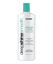 Rusk Deep Shine Smooth Advanced Marine Therapy Keratin Care Smoothing Conditioner - 355mL