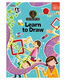 Smart Brain Right Brain Art Level 1 Learn to Draw - 32 Pages