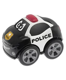 Chicco Turbo Team Workers Police Car- Black and White