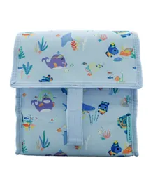Marcus and Marcus Foldable Insulated Lunch Bag - Sealife