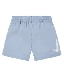 Nike Dri-Fit Graphic Shorts - Light Blue