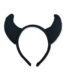 Highland Black Devil Horn Halloween Hairband