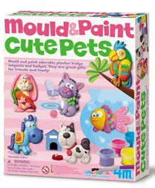 4M Mould & Paint Cute Pets Kit