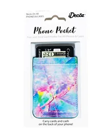 IDecoz Phone Pockets Opal Print Faux Leather