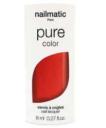 Nailmatic Pure Nail Polish Pure Ella Coral Red - 8ml