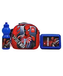 Marvel Spider Man Stand By Me Lunch Bag Set - Multicolor