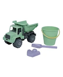 Plasto Tipper Truck With Sand Toys - 4 Pieces
