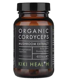 KIKI Health Organic Cordyceps Capsules - 60 Pieces
